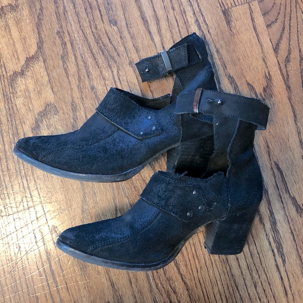 Free People Leather Ankle Boots